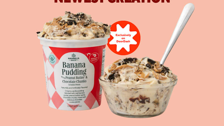 Magnolia Bakery exclusive Banana Pudding Flavor at DoorDash