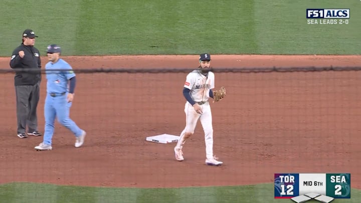 The Mariners lost Game 3 at home to the Blue Jays, 13-4. The Mariners lost Game 3 at home to the Blue Jays, 13-4.