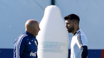 Jorge Sampaoli, Sergio Aguero