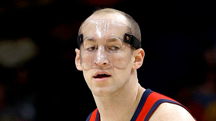 Cody Zeller of the Atlanta Hawks looks on against the Sacramento Kings.