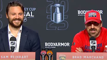 Marchand's got jokes. 