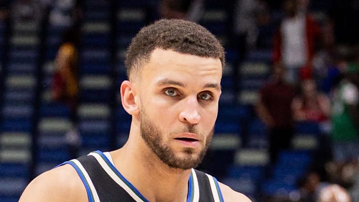 Milwaukee Bucks forward Pete Nance (35) walks off the court after a win against the New Orleans Pelicans at Smoothie King Center on February 20,2026.