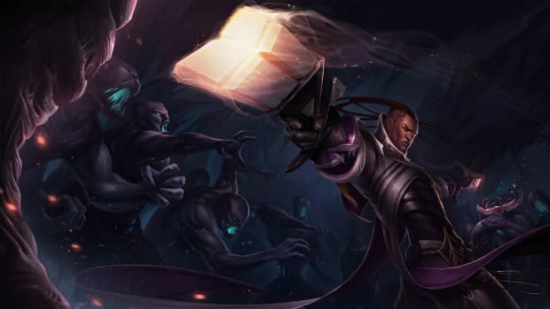 League of Legends Lucian official splash