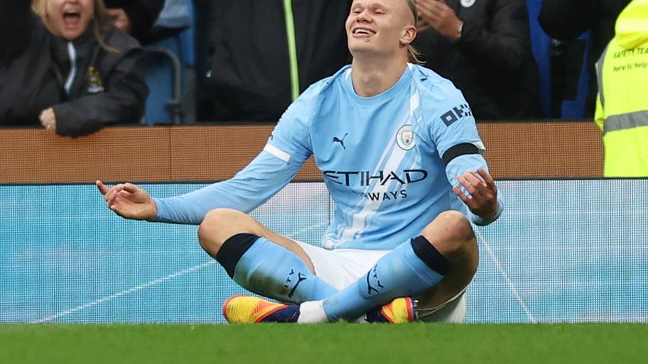 Haaland's 'Zen' celebration.