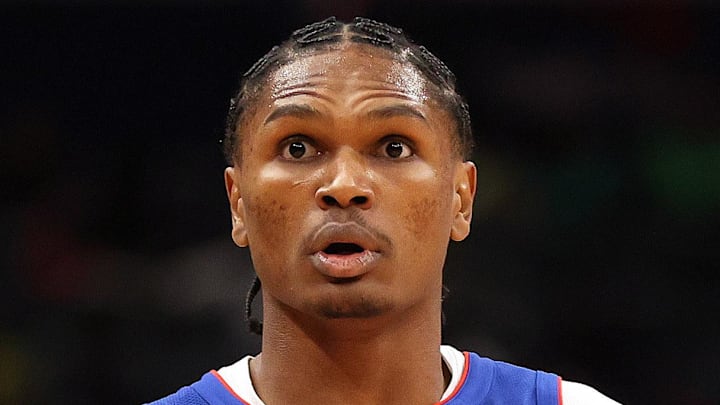 Mar 17, 2026; Washington, District of Columbia, USA; Detroit Pistons guard Ausar Thompson (9): Daniel Kucin Jr.-Imagn Images