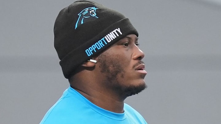 Carolina Panthers defensive lineman Derrick Brown 