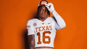 2026 linebacker prospect Tyler Atkinson during a recruiting visit to the University of Texas