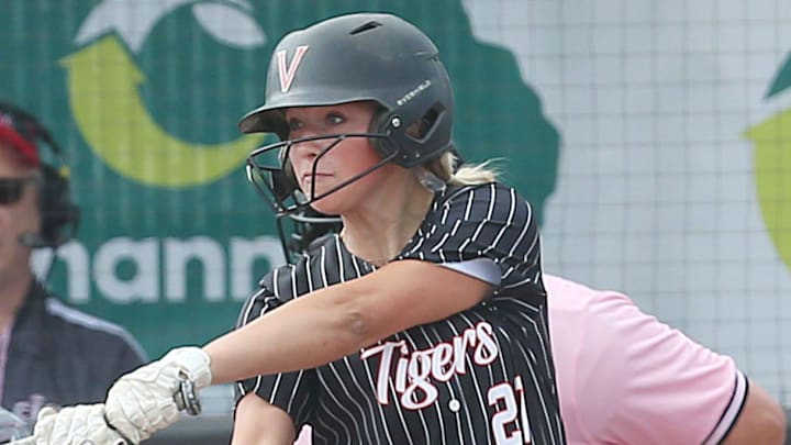 Valley's Mackenzie Mohler will look to lead the Tigers in 5A at Iowa high school state softball.