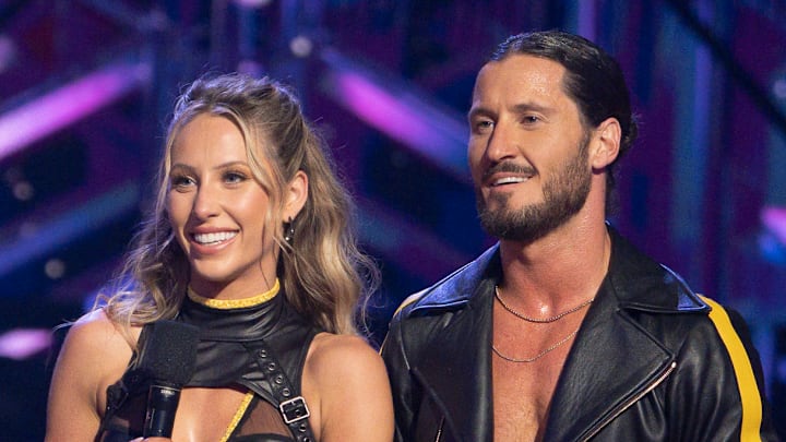 Alix Earle and Val Chmerkovskiy