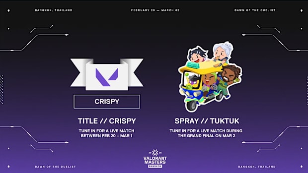 VALORANT Masters Bangkok Twitch Drops