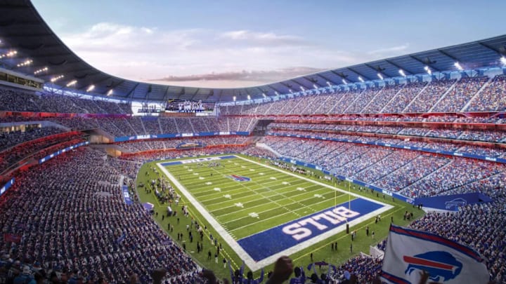 Rendering of new HIghmark Stadium, Orchard Park N.Y. Rendering of new HIghmark Stadium, Orchard Park N.Y.