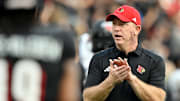 Louisville football head coach Jeff Brohm