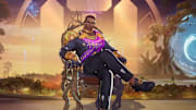 T'Challa is attending Emma Frost's Hellfire Gala in style with a regal costume.