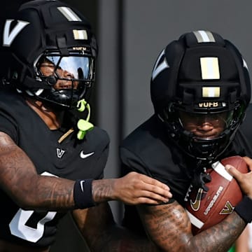 Junior Sherrill is stepping up as Vanderbilt's No. 1 receiver.