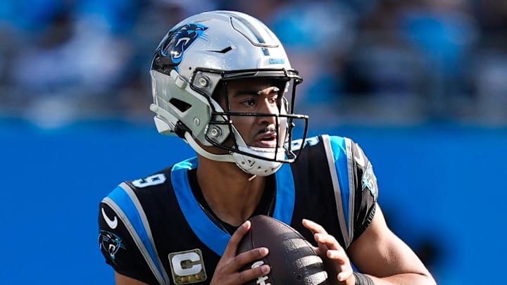 Carolina Panthers quarterback Bryce Young