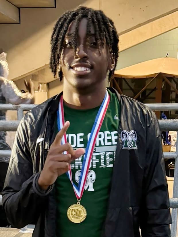 Elijah Ferguson - Mayde Creek track - Texas Tech track