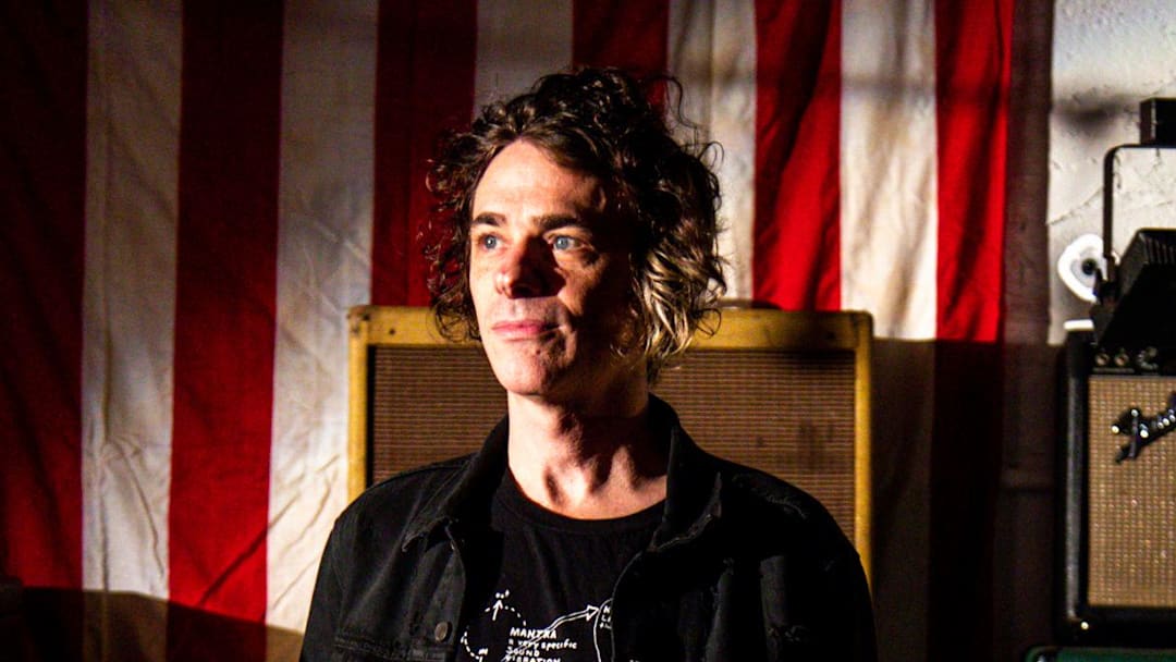 Matt Mahaffey poses for a portrait on stage Matt Mahaffey poses for a portrait on stage