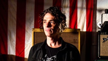 Matt Mahaffey poses for a portrait on stage