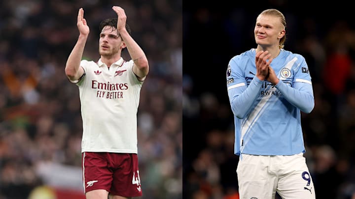 Declan Rice y Erling Haaland son las dos grandes figuras de la temporada 2025 en la Premier League. Declan Rice y Erling Haaland son las dos grandes figuras de la temporada 2025 en la Premier League.