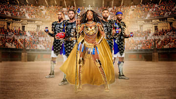 Make Your Gameday Epic' – starring Megan Thee Stallion and NFL superstars Josh Allen, Derrick Henry, Justin Jefferson and Travis Kelce. Image courtesy Pepsi