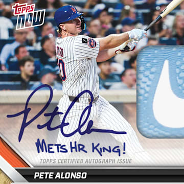 Topps NOW Card 553 - Pete Alonso