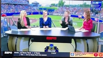 ESPN Commentators where Sparkly Outfits, garnering media attention.