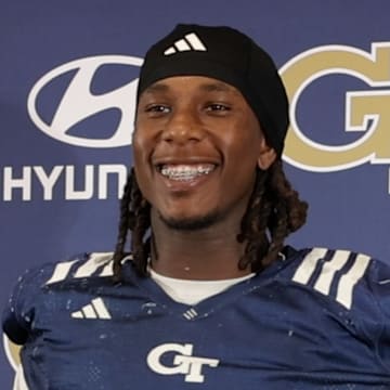 Georgia Tech LB Cayman Spaulding 