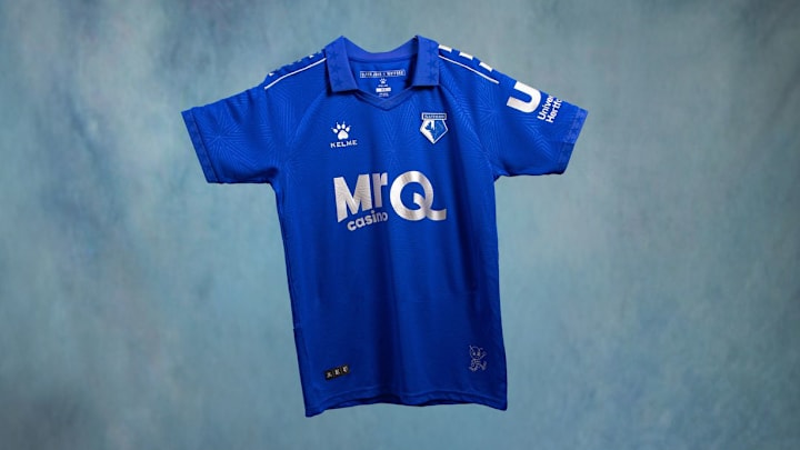 Watford's new Elton John-inspired kit. Watford's new Elton John-inspired kit.