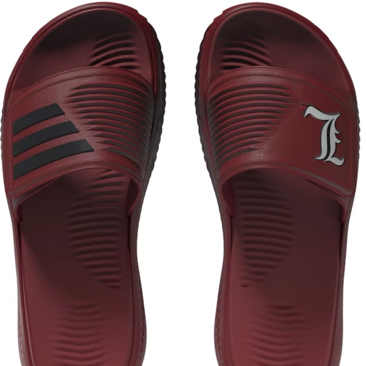 Louisville Cardinals Adidas Slides