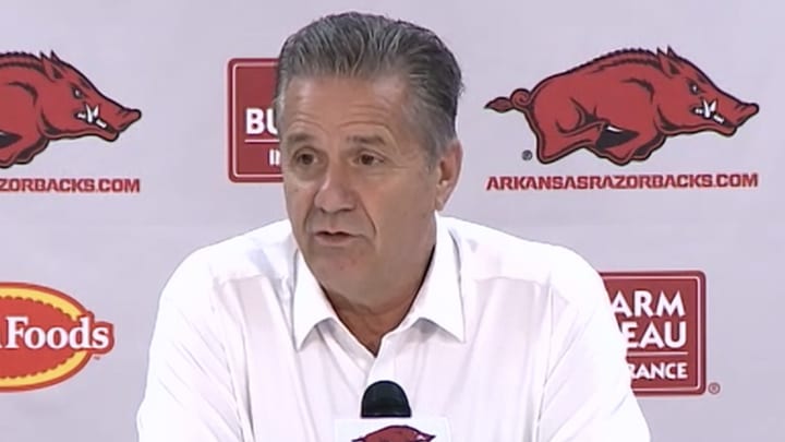 John Calipari talks to the media on Monday, July 29 before taking a break from basketball for a short while. 