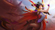 League of Legends Ragewing Xayah Skin
