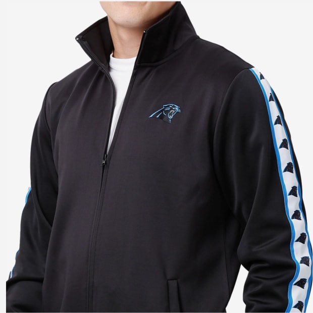 Carolina Panthers Stripe Logo Track Jacket, $55