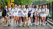 The St. Anthony's girls lacrosse team.