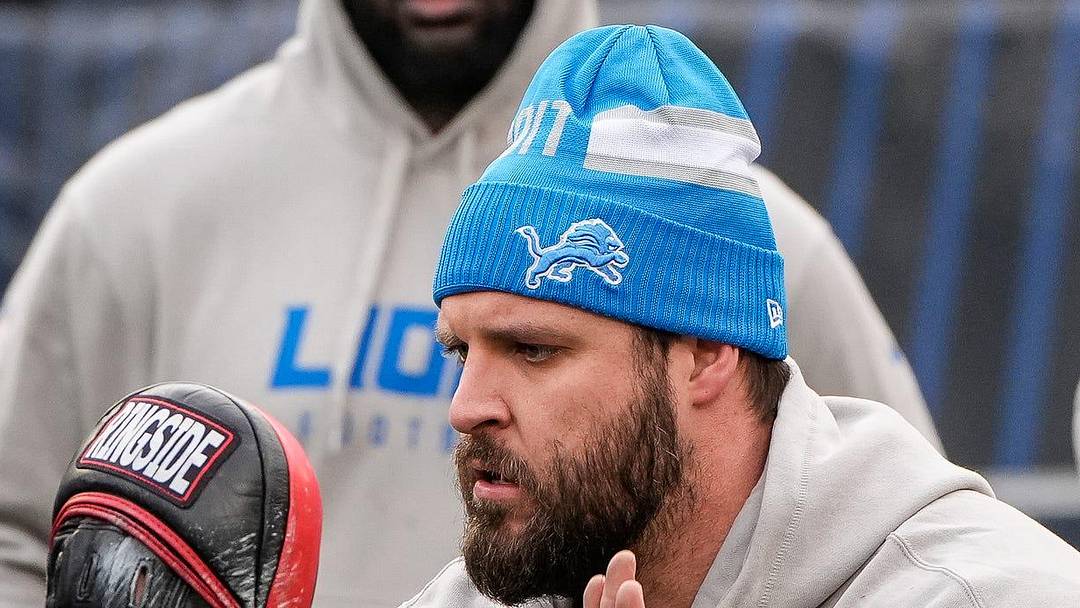 Detroit Lions offensive tackle Taylor Decker (68).