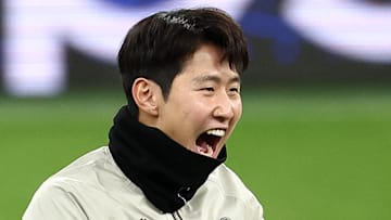 Kang-in Lee de retour à l'entrainement parisien