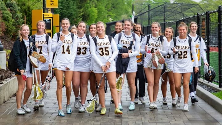 The St. Anthony's girls lacrosse team.