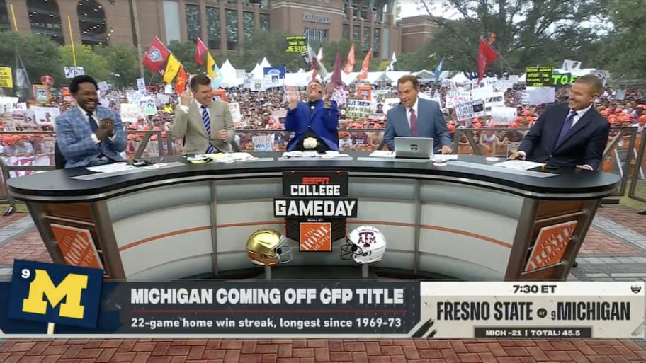 College GameDay at College Station.