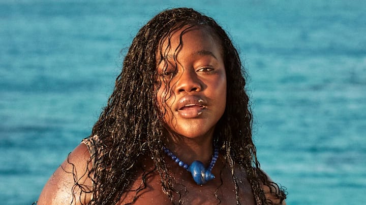 Achieng Agutu was photographed by Ben Watts in Bermuda. Swimsuit by White Fox. Necklace by Julietta. Achieng Agutu was photographed by Ben Watts in Bermuda. Swimsuit by White Fox. Necklace by Julietta.