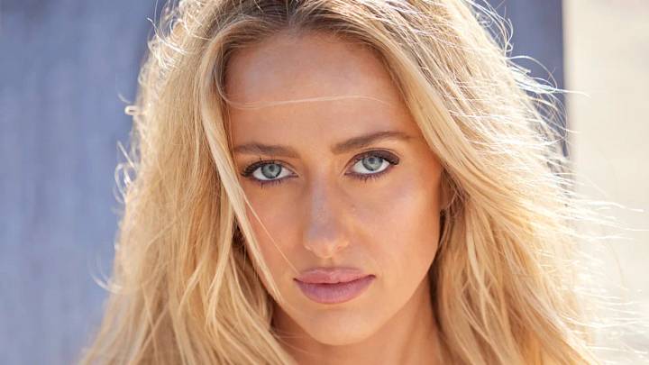 Brittany Mahomes was photographed by Derek Kettela in Belize.
