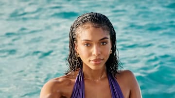 Lori Harvey was photographed by Yu Tsai in Mexico. 