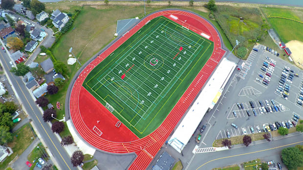 Newell Stadium in Gloucester, Massachusetts 