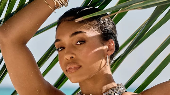 Lori Harvey was photographed by Yu Tsai in Mexico. 