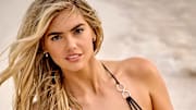 Kate Upton was photographed by Yu Tsai in Mexico. Swimsuit by Agent Provocateur.