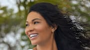 Chanel Iman was photographed by Derek Kettela in Belize. 