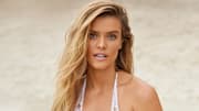 Nina Agdal was photographed by Derek Kettela in Belize. Swimsuit by Gabriela Pires Beachwear.