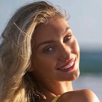 Cameron Brink was photographed by Ben Horton at The Boca Raton.