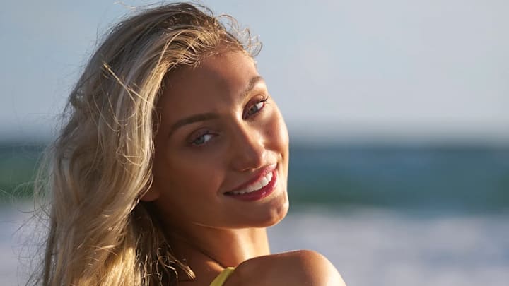 Cameron Brink was photographed by Ben Horton at The Boca Raton. Cameron Brink was photographed by Ben Horton at The Boca Raton.