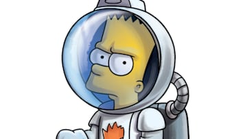 THE SIMPSONS: In the 22nd annual installment of "Treehouse of Horror," Homer channels Aron Ralston (guest voicing as himself) after a boulder traps his arm; a venomous spider bite leaves Homer paralyzed; then Ned Flanders, devout preacher by day, transforms into a cold-blooded vigilante by night; and Bart and Milhouse get caught in inter-planetary warfare in the all-new "Treehouse of Horror XXII" episode of THE SIMPSONS airing Sunday, Oct. 30 (8:00-8:30 PM ET/PT) on FOX. THE