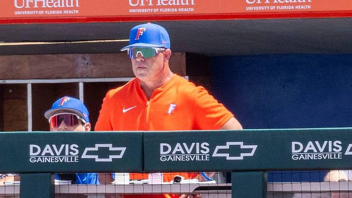Florida baseball head coach Kevin O'Sullivan 