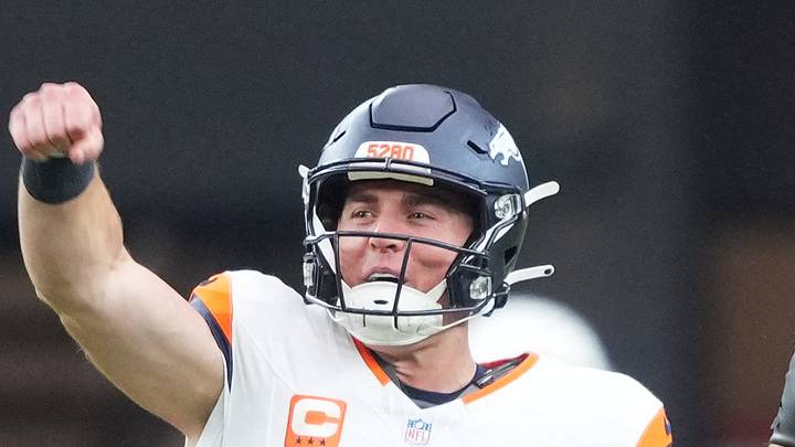 Denver Broncos quarterback Bo Nix